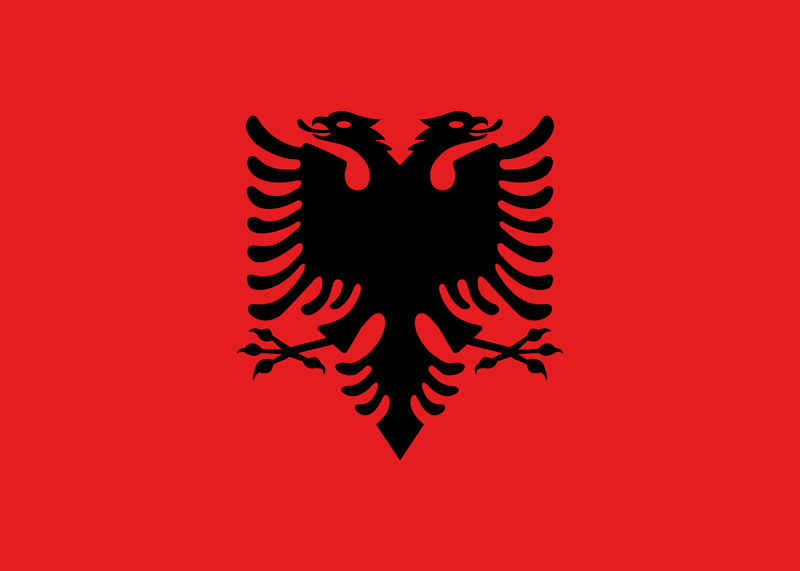 Flag of Albania