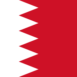 Flagge Bahrain