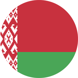 Flagge der Republik Belarus - Kreis