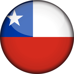 Flag of Chile - 3D Round