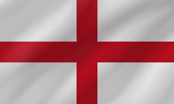 Vlag van Engeland - Golf