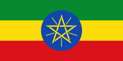 Vlag van Ethiopië - Origineel