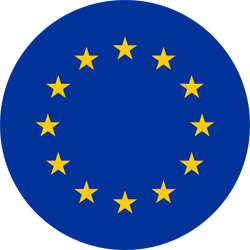 Drapeau l'Europe - Rond