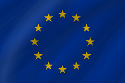 Vlag van Europa - Golf