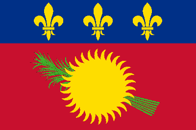 Vlag van Guadeloupe - Origineel