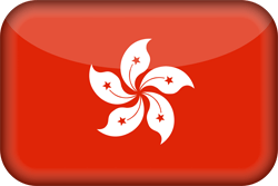 Drapeau de Hong Kong - 3D