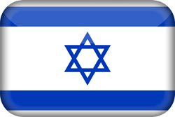 Drapeau de l'Israel - 3D