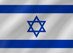 Vlag van Israël - Golf