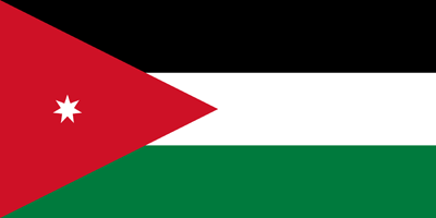 Drapeau de la Jordanie - Original