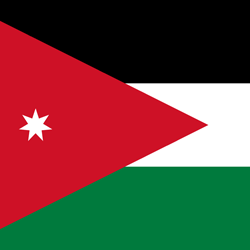 Flagge Jordanien