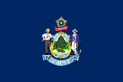 Drapeau du Maine - Original