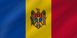 Flag of Moldova - Wave