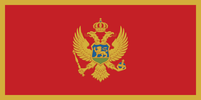 Vlag van Montenegro - Origineel