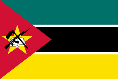 Vlag van Mozambique - Origineel