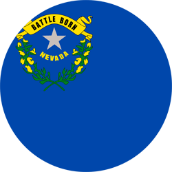 Vlag van Nevada - Rond