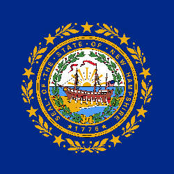 New Hampshire flag icon