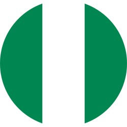 Vlag van Nigeria - Rond