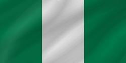 Drapeau du Nigeria - Vague