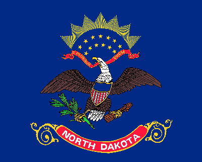 Vlag van North Dakota - Origineel