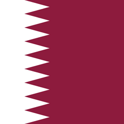 Vlag van Qatar