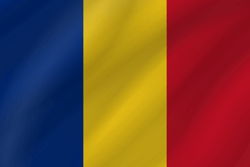 Vlag van Roemenië - Golf