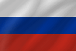 Vlag van Rusland - Golf