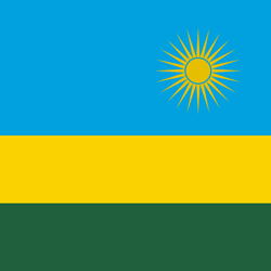 Flagge Ruanda