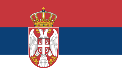 Vlag van Servië - Origineel