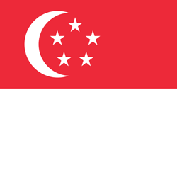 Drapeau Singapour