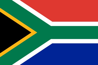 Vlag van Zuid-Afrika - Origineel