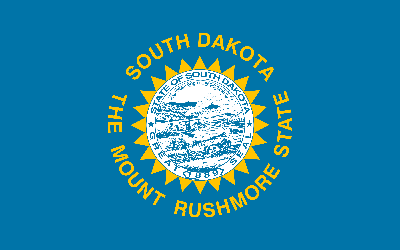 Vlag van South Dakota - Origineel