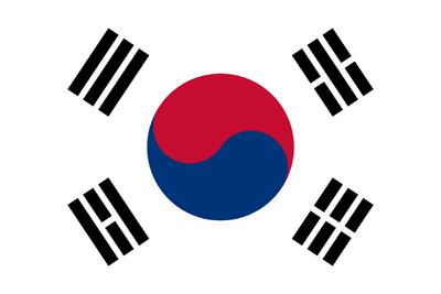 Vlag van Zuid-Korea - Origineel