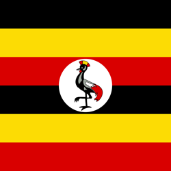 Flagge Uganda