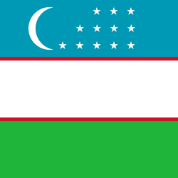 Vlag van Oezbekistan