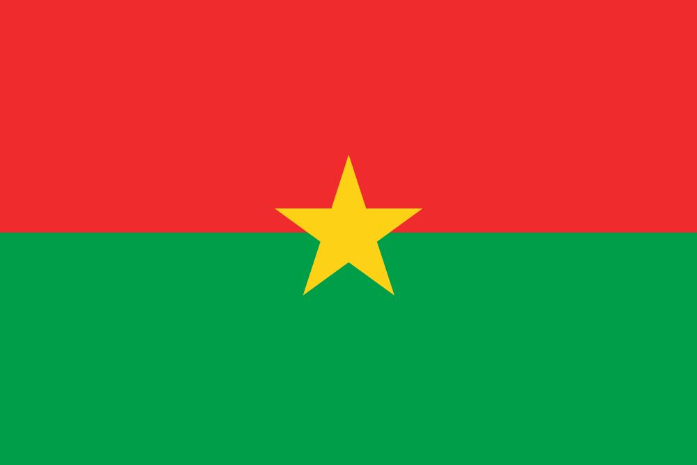 Vlag van Burkina Faso