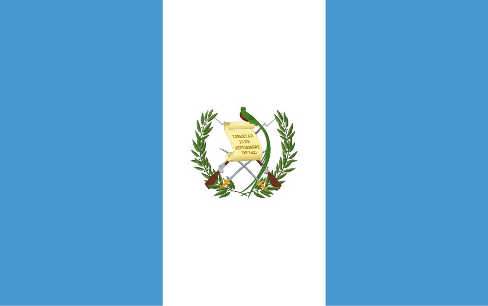 Flagge Guatemala