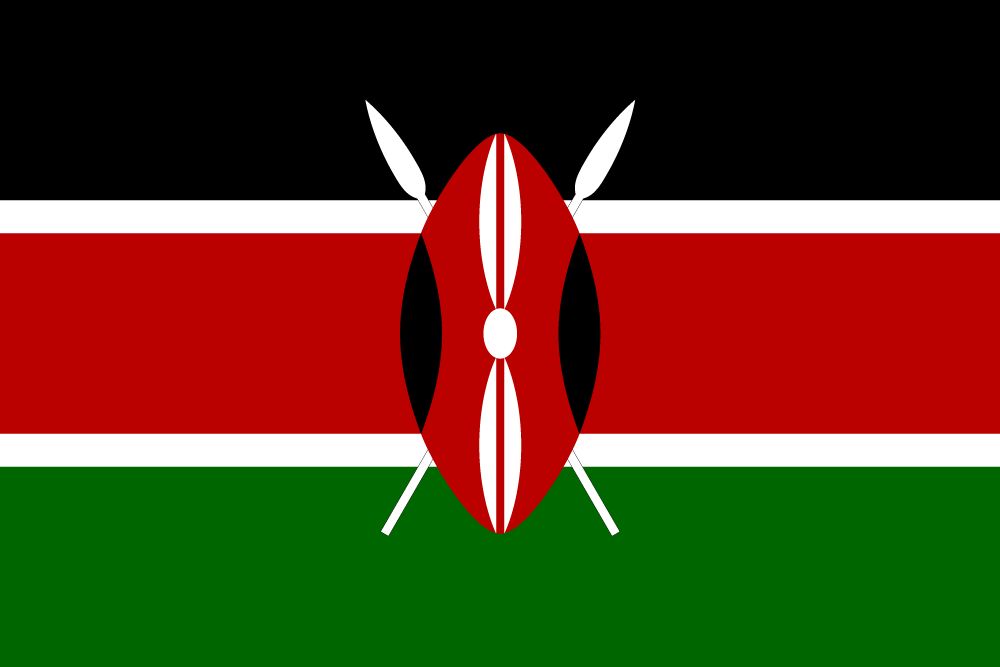 Flagge Kenia