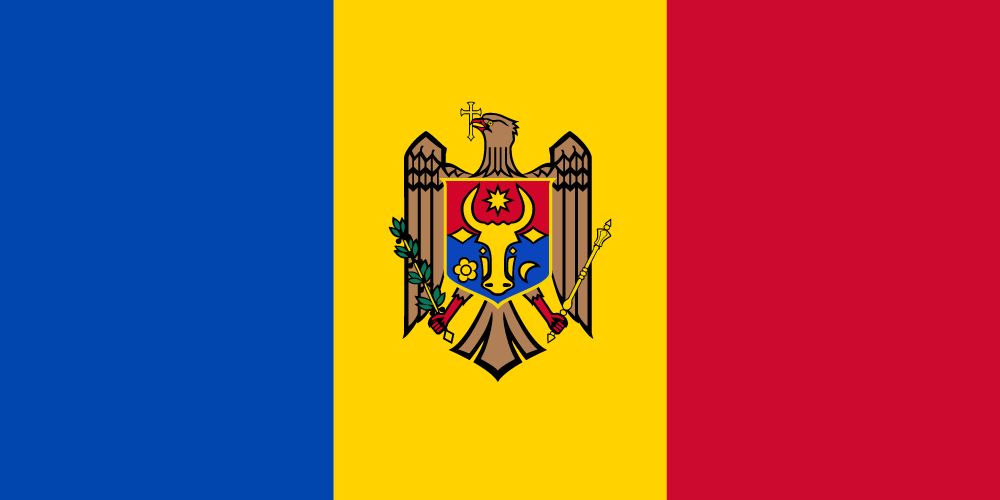 Drapeau Moldavie