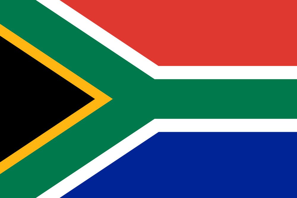 Vlag van Zuid-Afrika