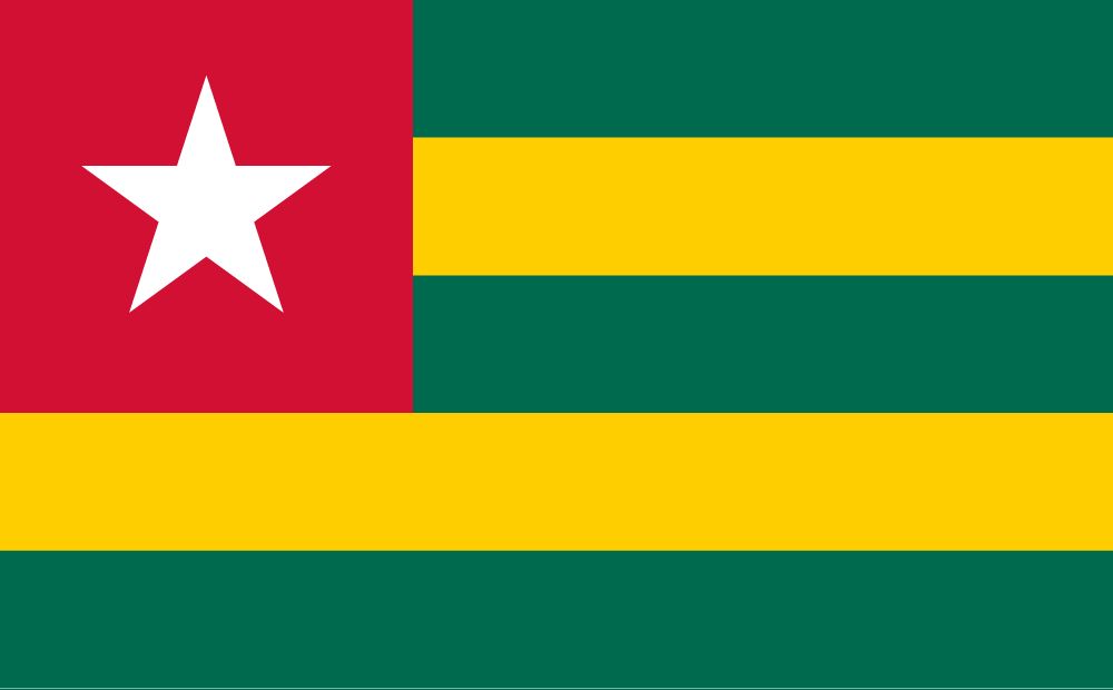 Flagge Togo